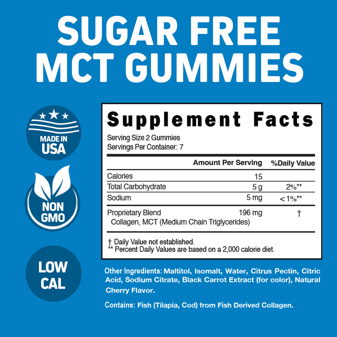 KETO COLLAGEN + MCT GUMMIES