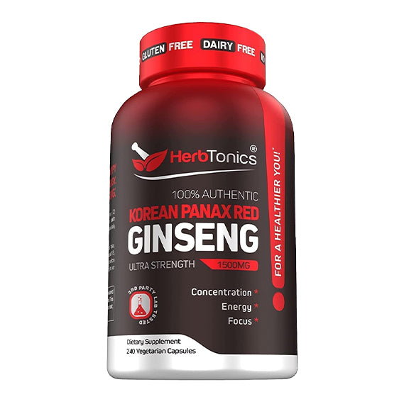 Korean Panax Ginseng 240 Capsules