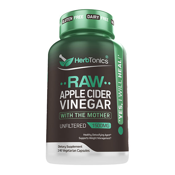 Raw Apple Cider Vinegar 240 Capsules